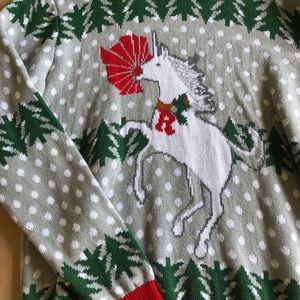 Unicorn Christmas sweater